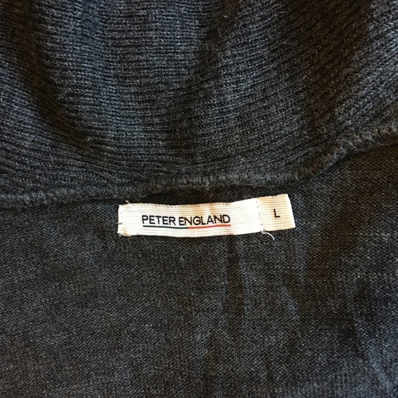 Peter England Cross Neck Sweater - Picture 3 of 7